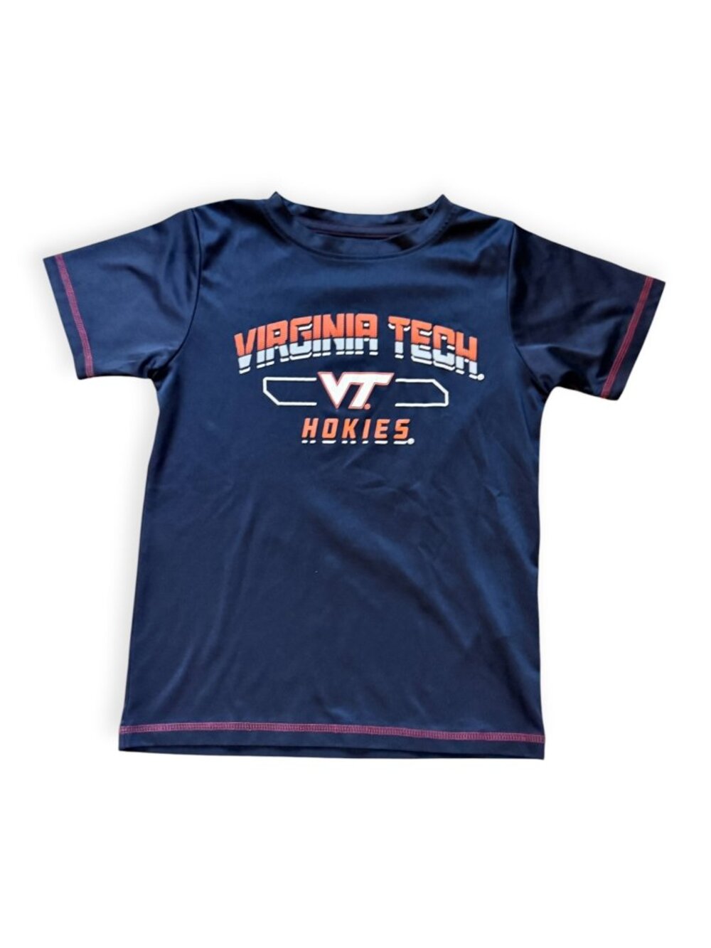 Hokies Navy Short Sleeve Tee